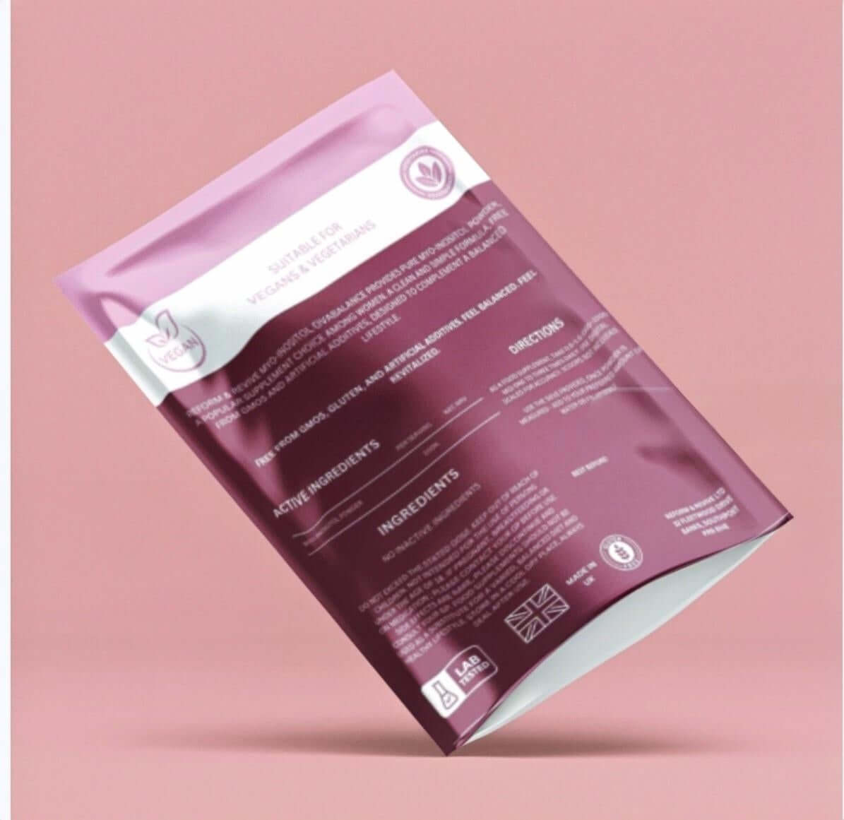 Myo-Inositol Powder – High Purity Inositol for PCOS, Stress & Hormonal Support 100 DAYS SUPPLY