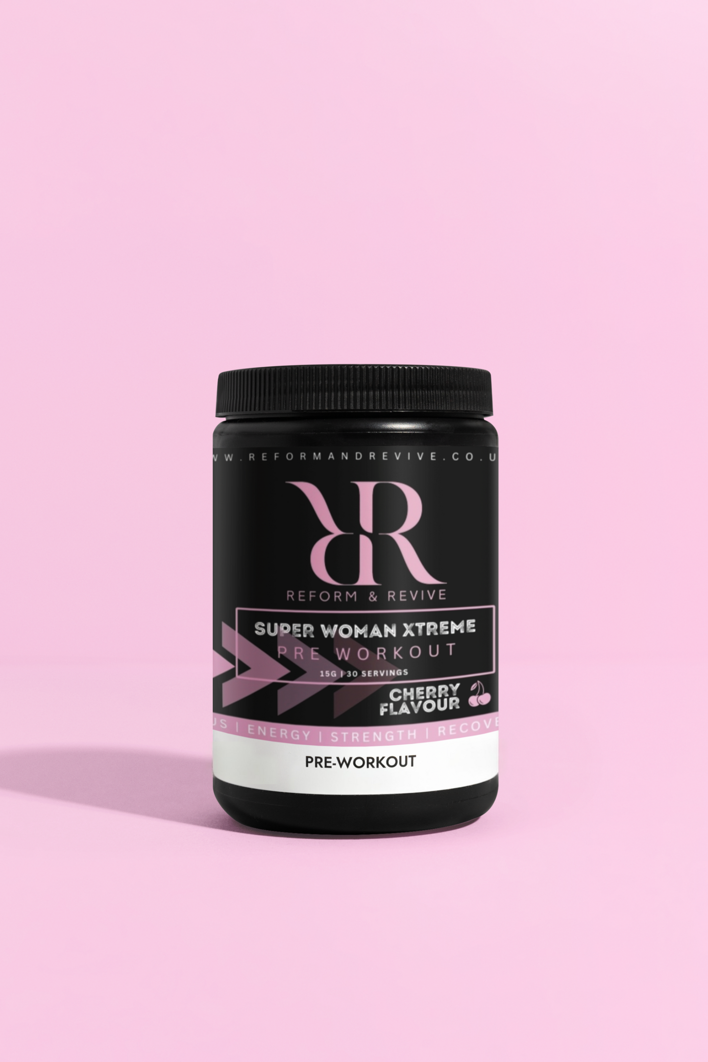 Super Woman xtreme Pre Workout 450g – Cherry Flavour