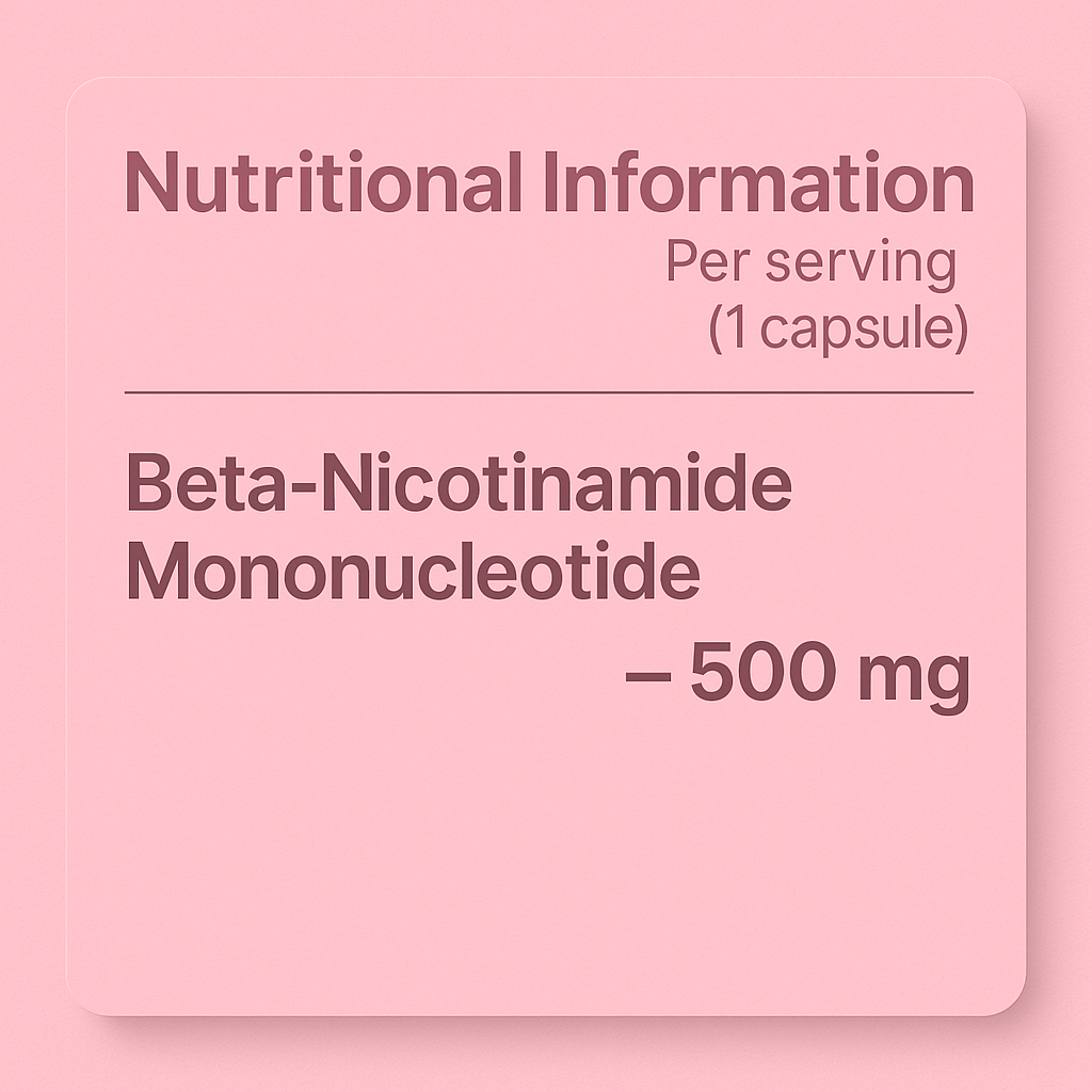 NMN 500mg 1 MONTH