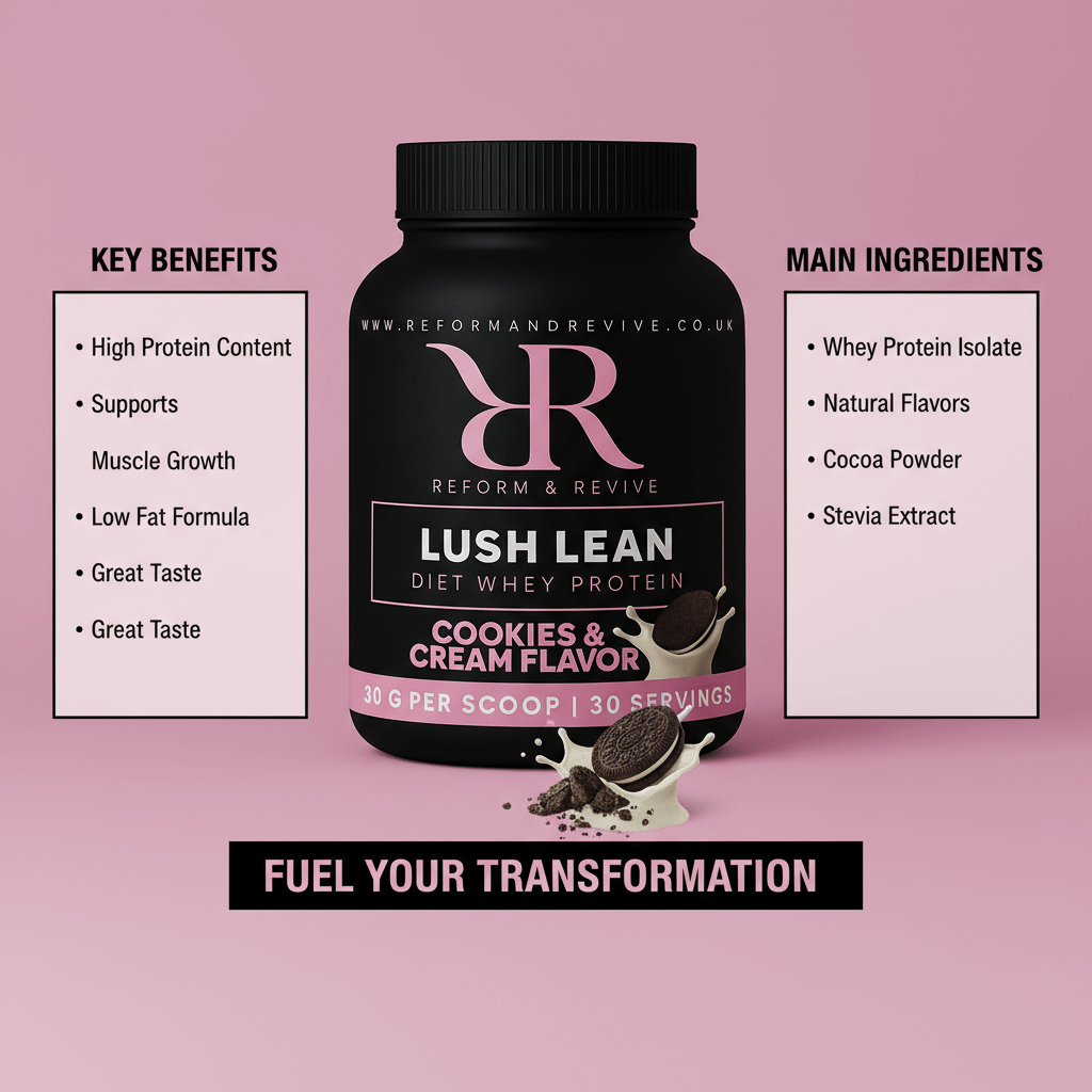 Lush Lean whey isolate Protein – various Flavours