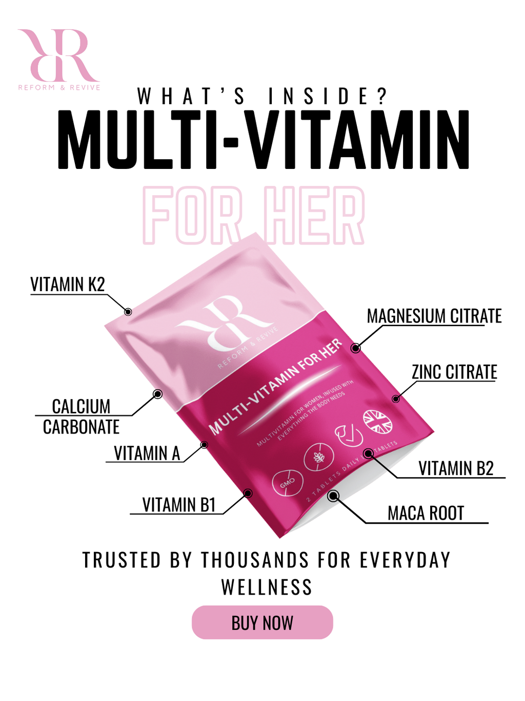 Women’s Daily Multi+ Complete Wellness Support