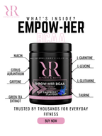EmpowHER Recovery BCAA Aminos 6:1:1 Formula