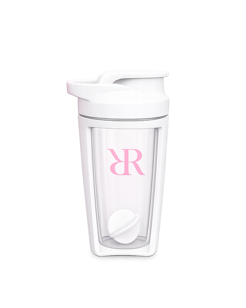 BPA-Free Protein Shaker Cup with Whisk Ball