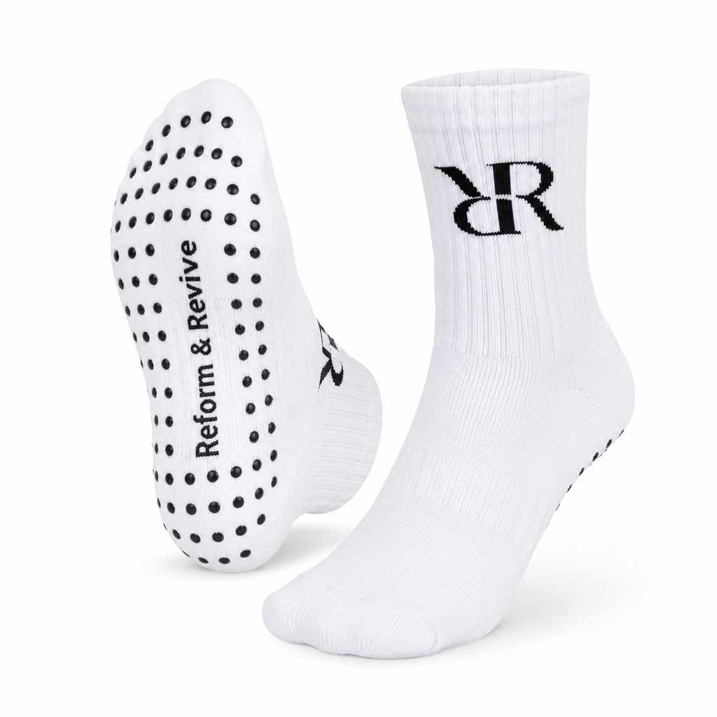 Women’s Pilates Grip Socks | Non-Slip Yoga & Barre Socks | Reform & Revive