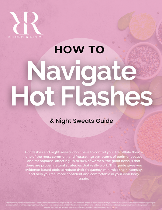 How to Navigate Hot Flashes & Night Sweats (Menopause Guide – PDF Download)