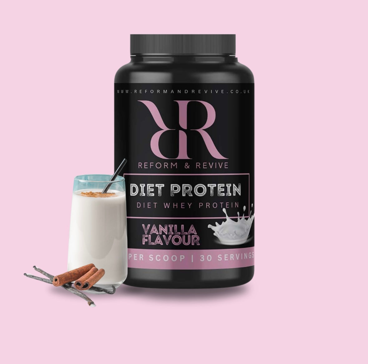 Lush Lean Diet Protein – Vanilla Flavour