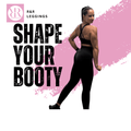 Model showcasing Reform and Revive Premium High-Waist Yoga Leggings with text 'Shape Your Booty'.