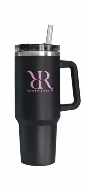 40 oz Tumbler with Handle & Lid