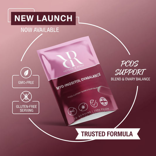 Myo-Inositol Powder – High Purity Inositol for PCOS, Stress & Hormonal Support 100 DAYS SUPPLY
