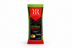 Hydra Boost zero sugar electrolyte hydration sachets in strawberry and lime flavor, ideal for hydration support.