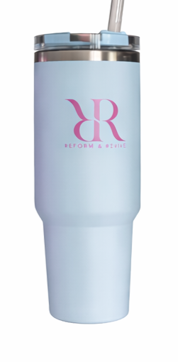 40 oz Tumbler with Handle & Lid